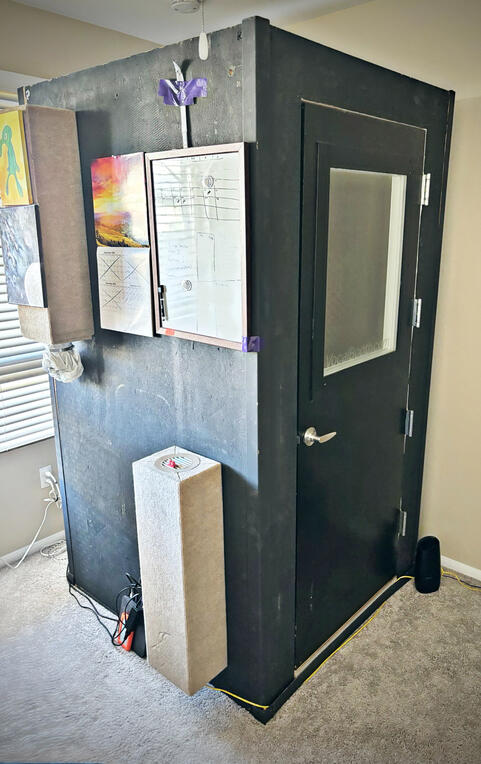 Voiceover Booth Exterior Voiceover Booth Exterior